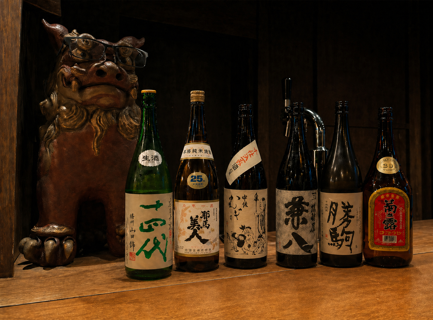 豊富な酒